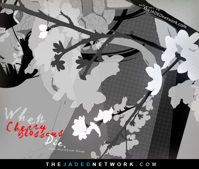 Jigoku Shoujo - When Cherry Blossoms Die - Anime, Manga, & Game Desktop Wallpaper