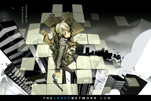 Kino No Tabi (ã‚ãƒŽã ®æ—…) - A World Crumbling - Desktop Wallpaper @ The  JADED Network