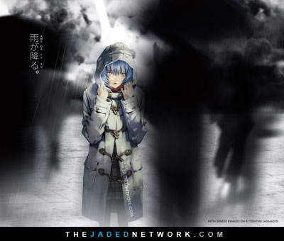 Neon Genesis Evangelion - Ame Ga Furu - Anime, Manga, & Game Desktop Wallpaper